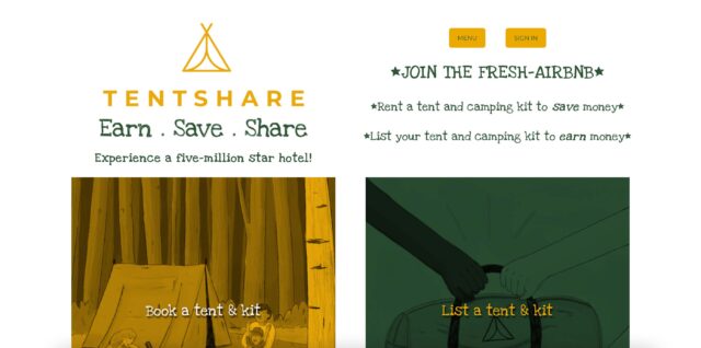 How Tentshare works